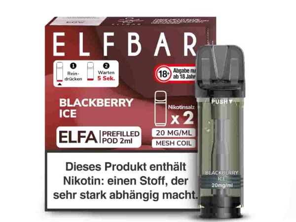 ELFBAR Elfa Pod Blackberry Ice