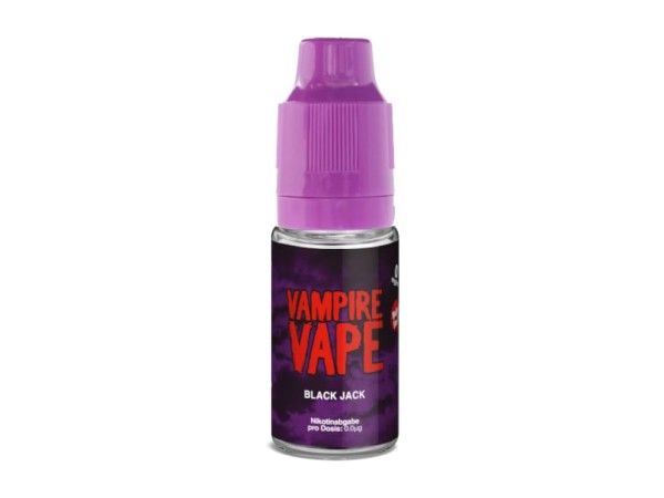 Vampire Vape - Black Jack 10ml Liquid