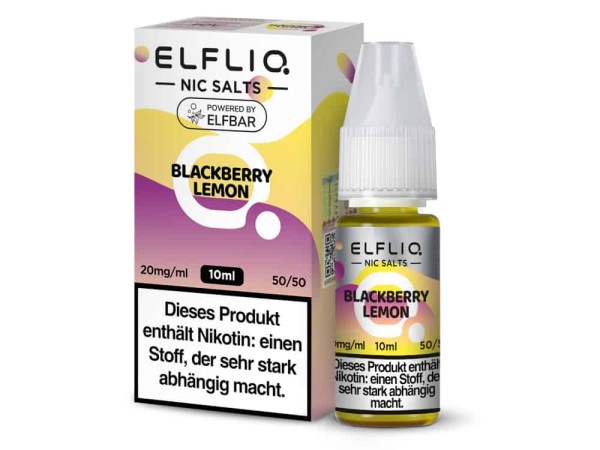 ELFLIQ Blackberry Lemon NicSalt Liquid