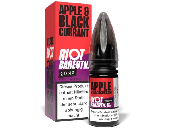 Riot Squad - BAR EDTN. - Apple Blackcurrant - Nikotinsalz Liquid