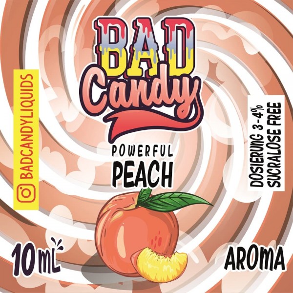 Bad Candy Vape Aroma - 10ml - Powerful Peach