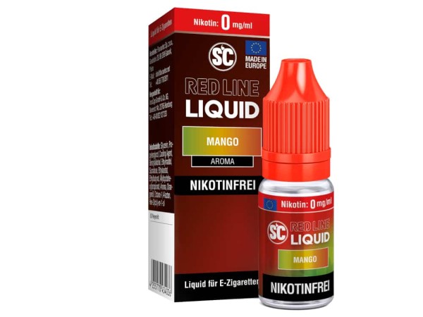 SC Red Line NicSalt Liquid - Mango 