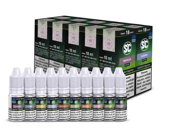 SC Liquid 10ml Frucht Probierbox