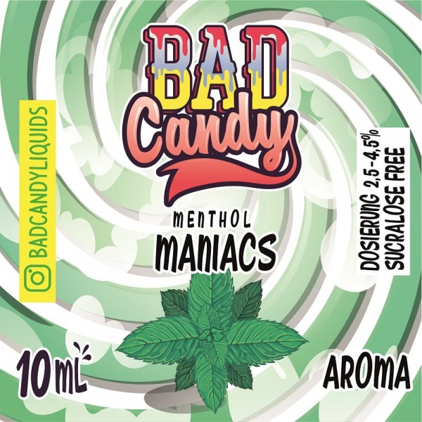 Bad Candy Vape Aroma - 10ml - Menthol Maniacs